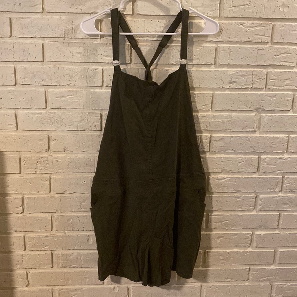 Stretch Linen Shortall